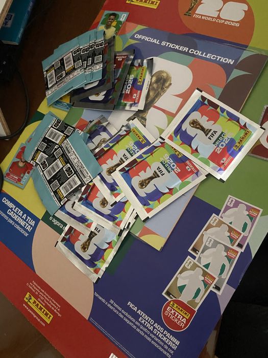 Troco cromos panini do mundial 2026