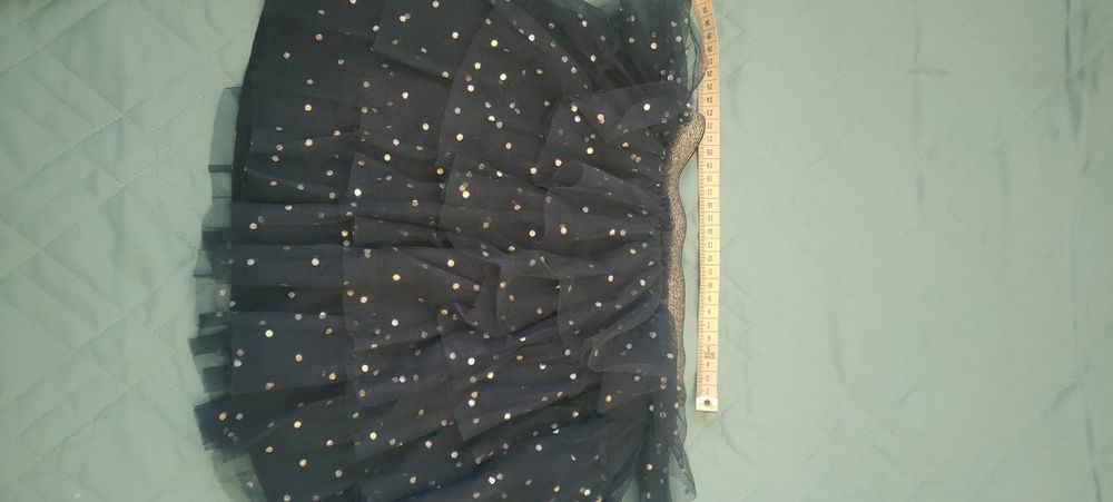 Spódnica warstwowa z falbanami