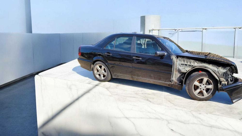 mala trazeira Mercedes w202 cdi para vender as peças