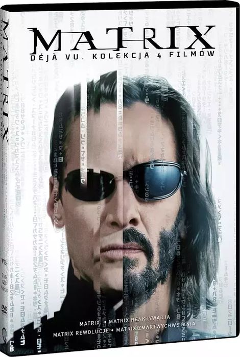 Matrix Deja Vu. Kolekcja 4 Filmów, 4 DVD. Nowy Produkt