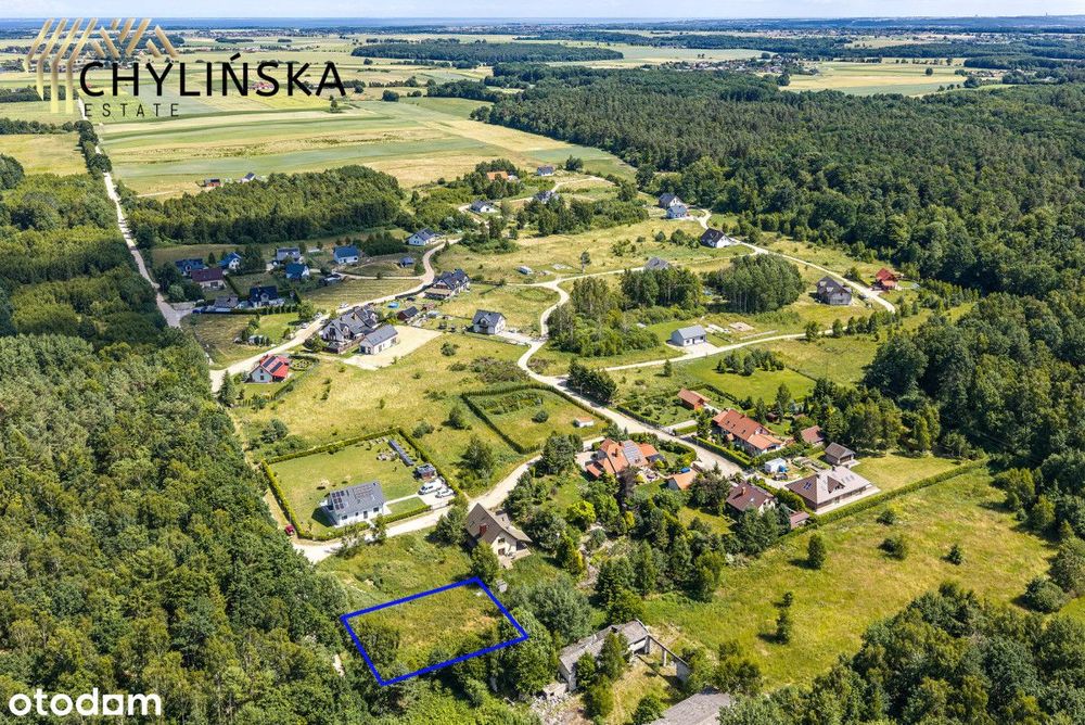 Działki w sąsiedztwie lasu i drogi, Brudzewo!
