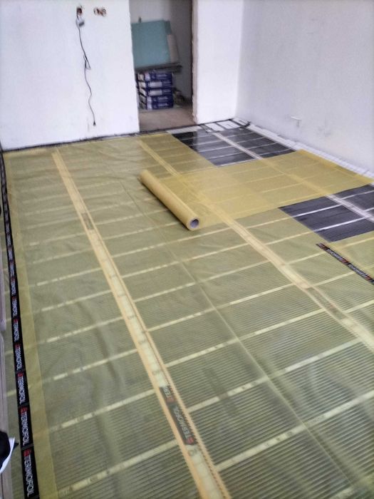 Folia grzewcza maty grzewcze Ogrzewanie elektryczne podłogowe Panele