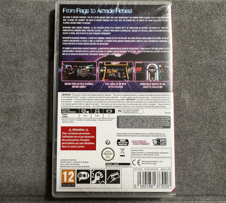 PROMOCJA Nowa Gra Arcade Paradise Nintendo Switch