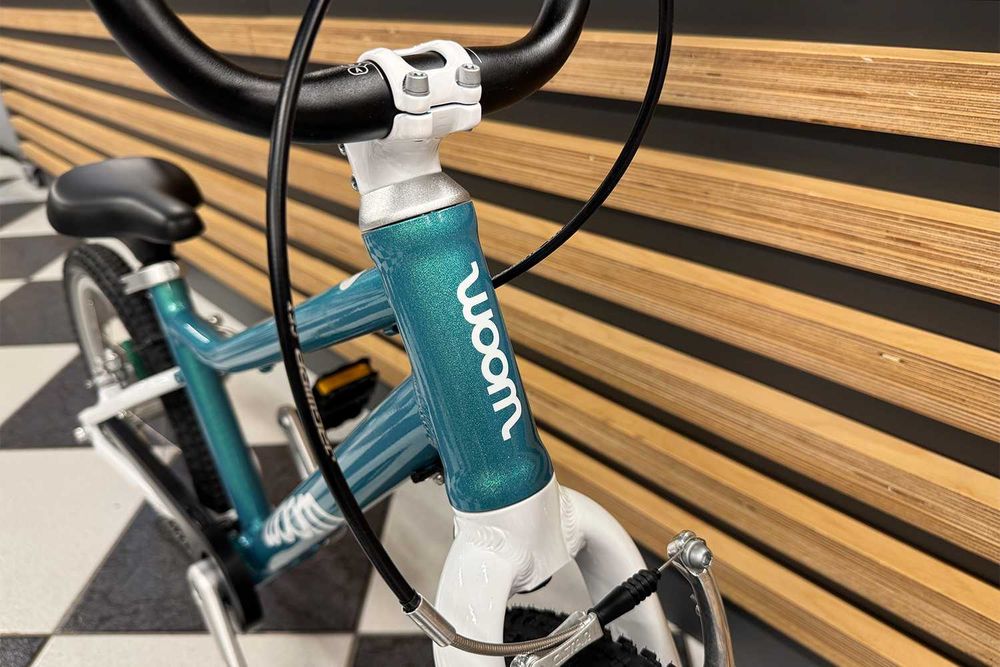 Rower dziecięcy woom 3 GO turkusowy NOWY - rowery woom KRAKÓW