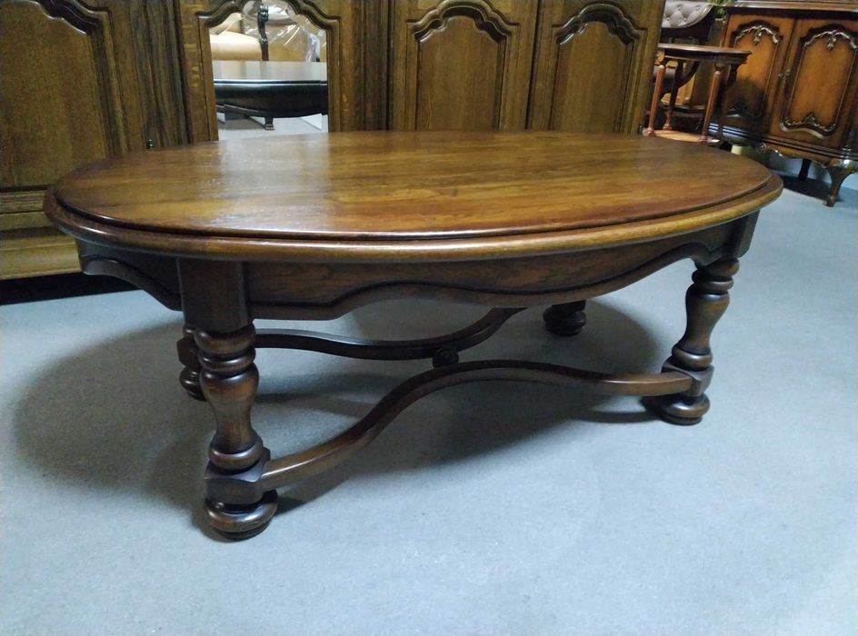 Dębowa ława lite drewno