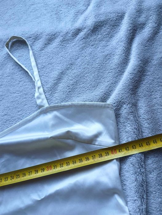 Koszulka nocna biała kremowa na ramiączkach 38 M