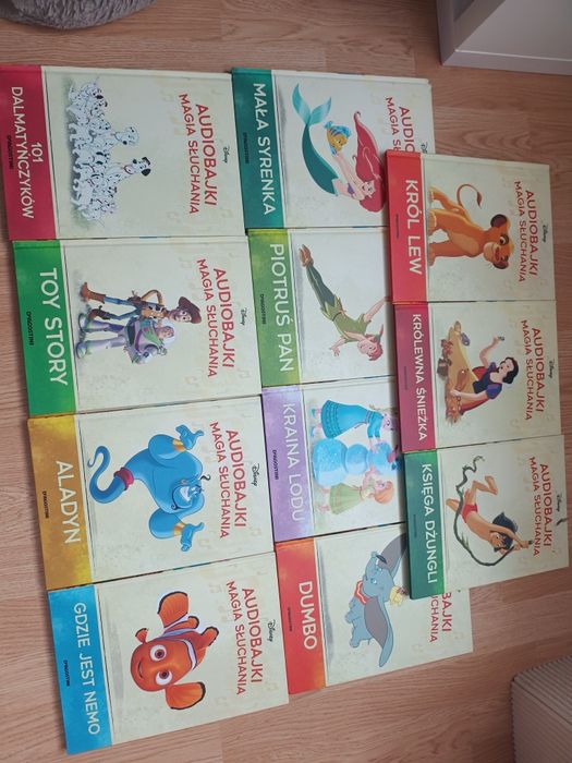 Książki audiobajki Disney deagostini