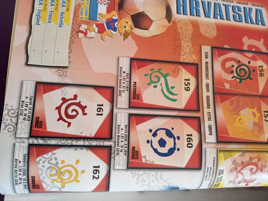 Caderneta de Cromos Euro 2004 UEFA Portugal