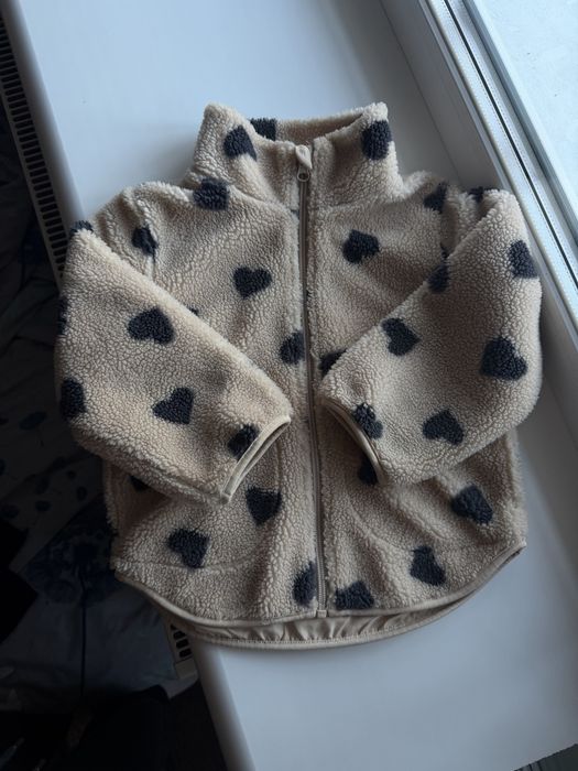 Плюшева куртка 98-104 р h&m