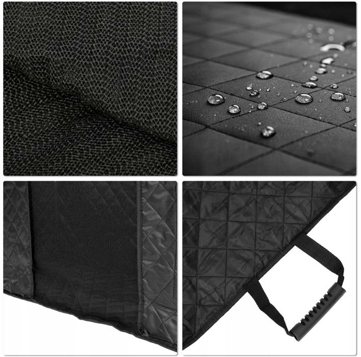 Nowy Pokrowiec z Kieszonkami do Transportu dla Psa Mata na Siedzenie