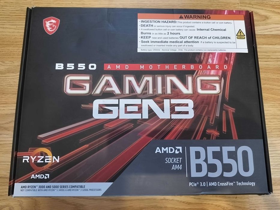 Материнська плата MSI B550 GAMING GEN3