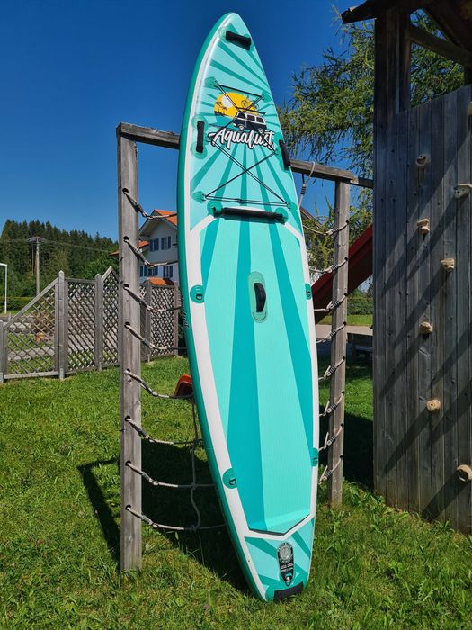 11.6 САП ТУРИНГ доска AquaLust SUP дошка НОВАЯ 2 СЛОЯ 350 см. борд SUP дошка 2 шари слоя доска надувна Stand Up Paddle board борд SUB SAP надувная