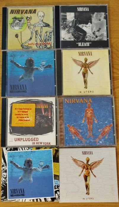 Nirvana studio e live albums
