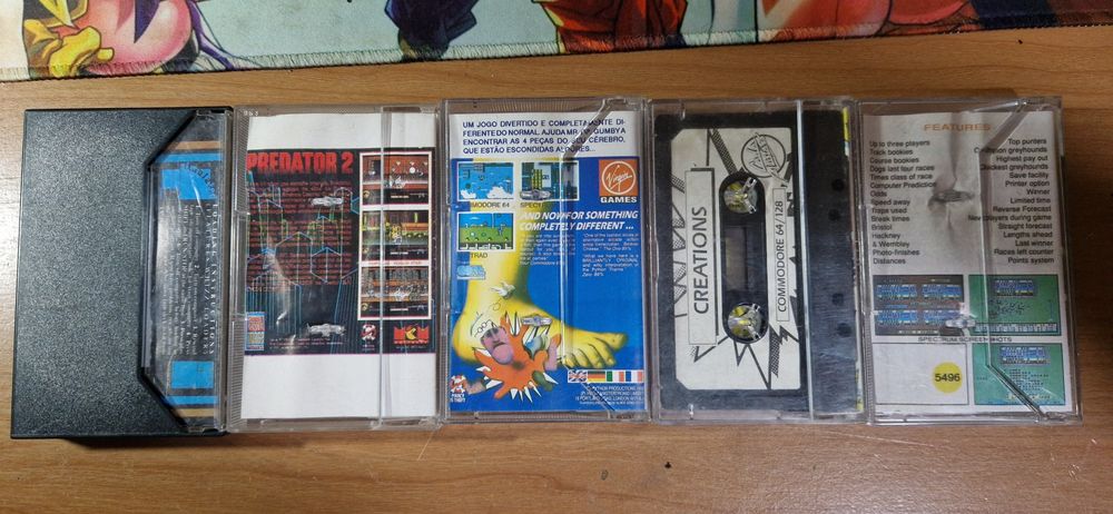 Jogos ZX Spectrum e Commodore 64/128