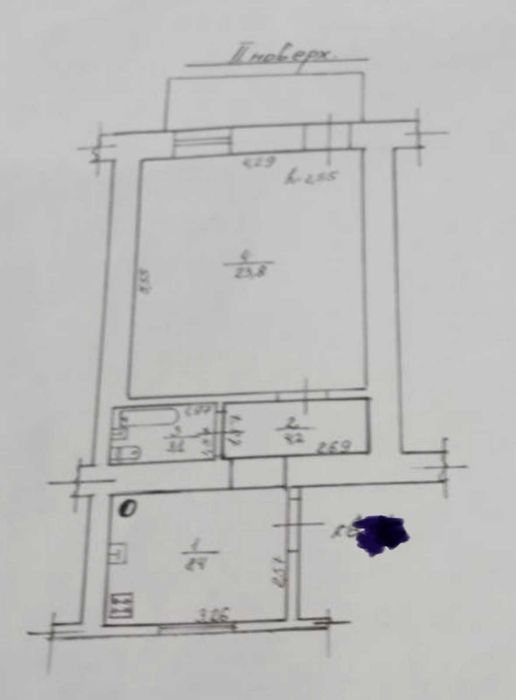 Продам велику 1-кімн.квартиру на Преображенській/ПРИВОЗ