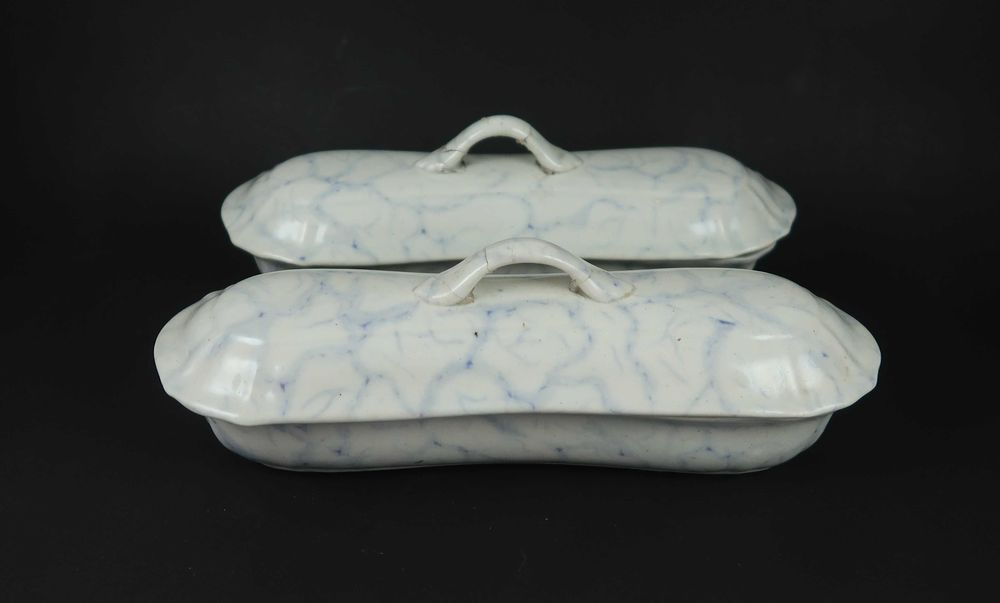 Par de caixas para escova dentes - Sacavém 1885