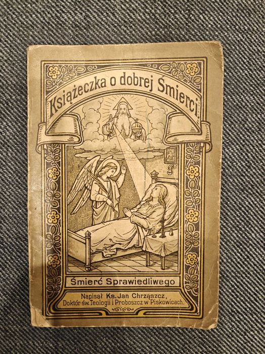 książeczka o dobrej śmierci 1919
