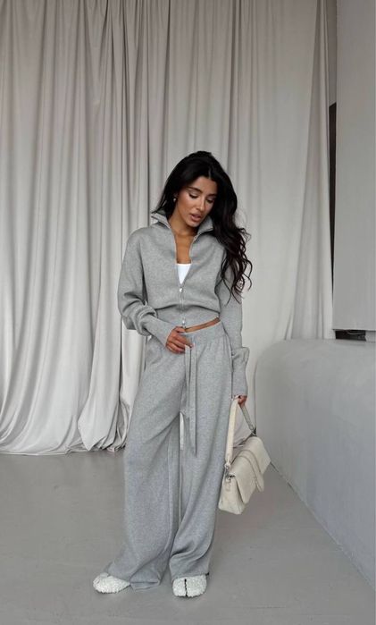 Костюм вязаний трикотажний на зріст до 165-168  M   L , кофта штани