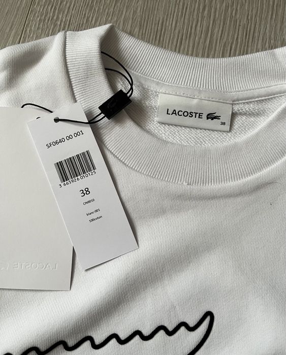 Lacoste bluza damska bez kaptura