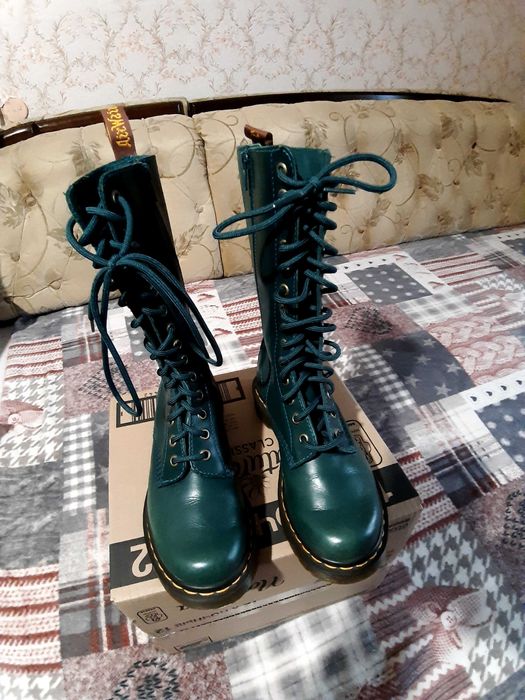 Ботинки высоки демисезонные dr.Martens