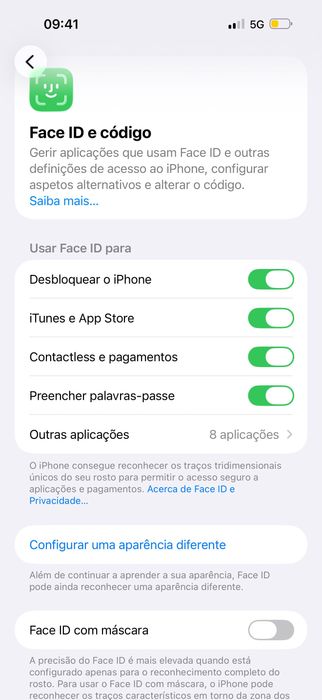 iPhone 16 pro max 256Gb prateado Desbloqueado cartão físico