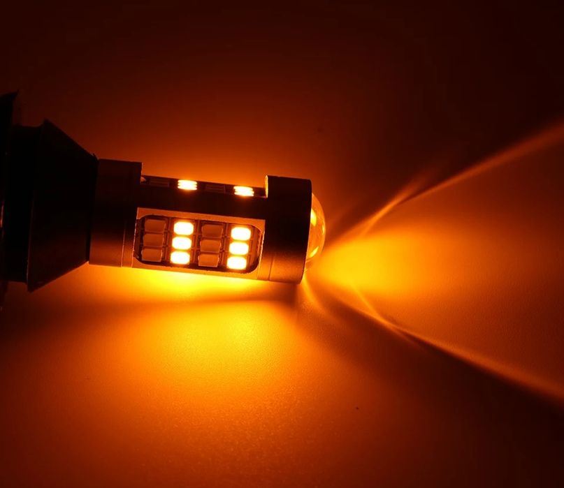 Дневные ходовые огни Дхо в поворотники с режимом функцией поворота 2в1