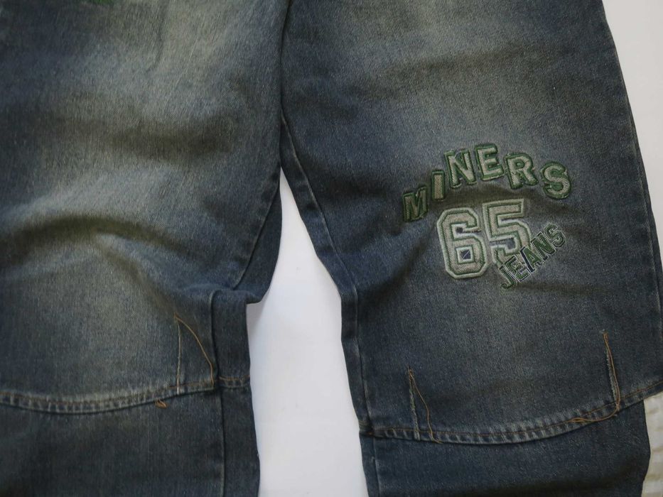 Miners szerokie spodnie skate baggy y2k M/L uniseks