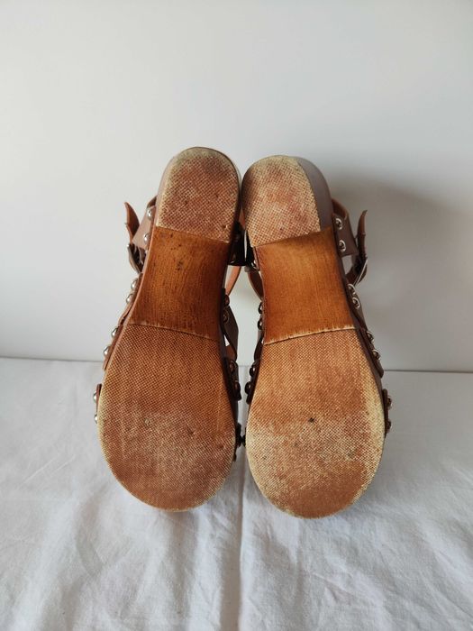 Sandálias, Bege Acastanhado, Natura, Tamanho 36