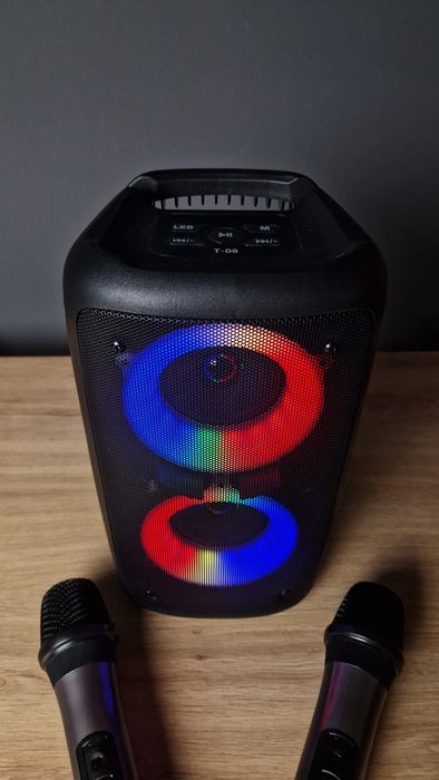 Zestaw do karaoke głośnik Bluetooth Mikrofony do karaoke