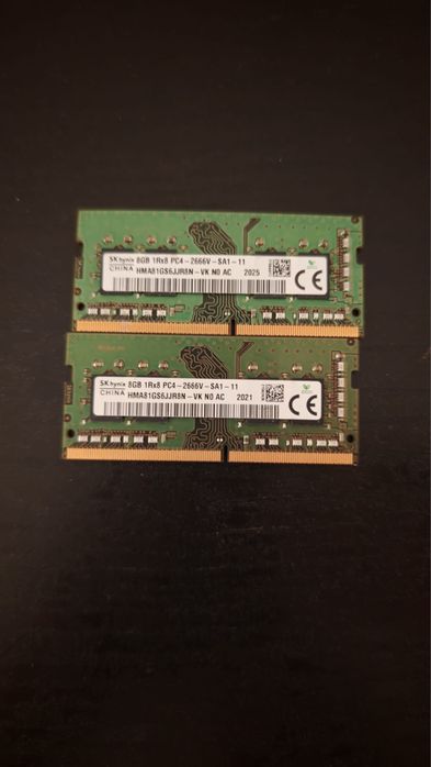 2 X RAM SO-DIMM Hynix 8GB DDR4 2666V