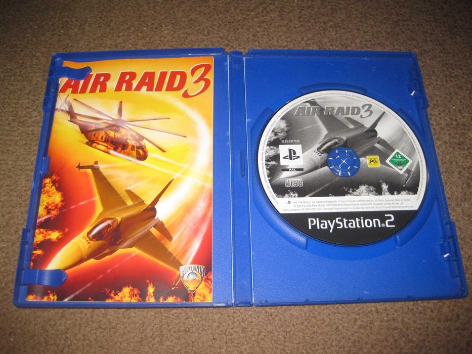 Jogo "Air Raid 3" para PS2/Completo!