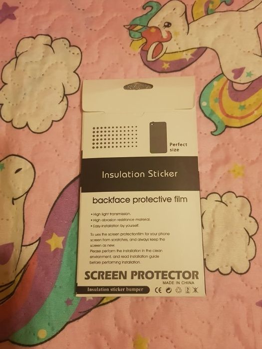 Pelicula protetora posterior para Samsung S8+