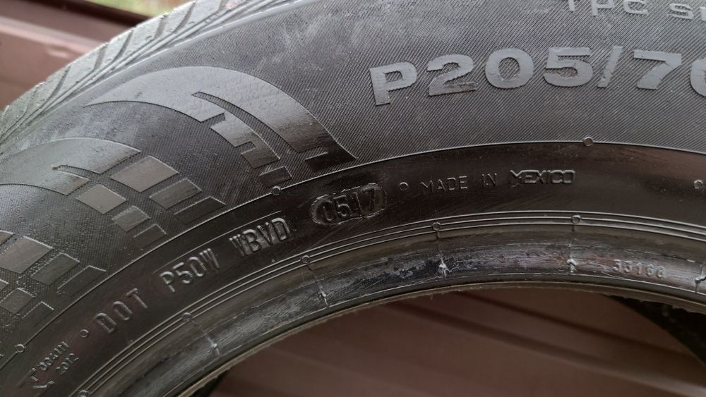 Шины б/у Лето 205/70R16 Continental ContiPro contact