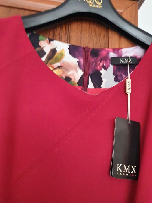 Sukienka bordo rozm 46