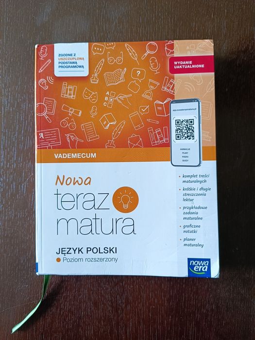 Vademecum Nowa teraz matura język polski podstawa + rozszerzenie