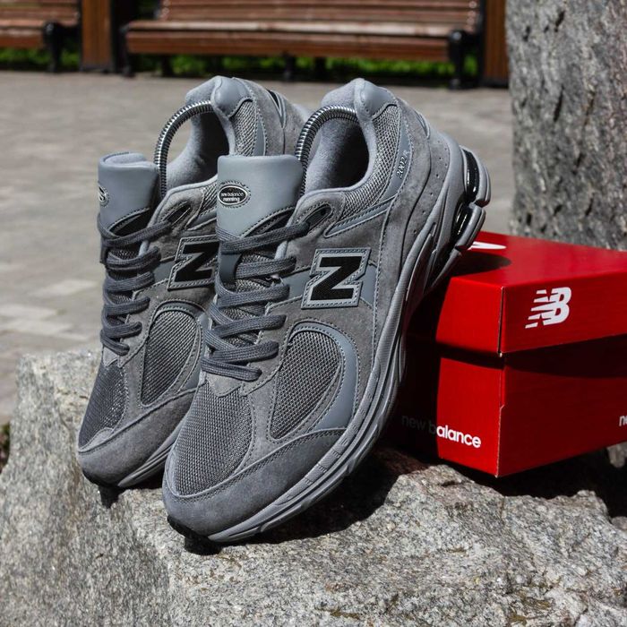 (1945) Акція! Кросівки New Balance 2002R сірий (41-46) нью беленс NB