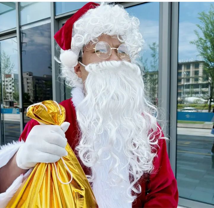 Акція Костюм Санта Клаус, Миколай, Дід Мороз прокат оренда