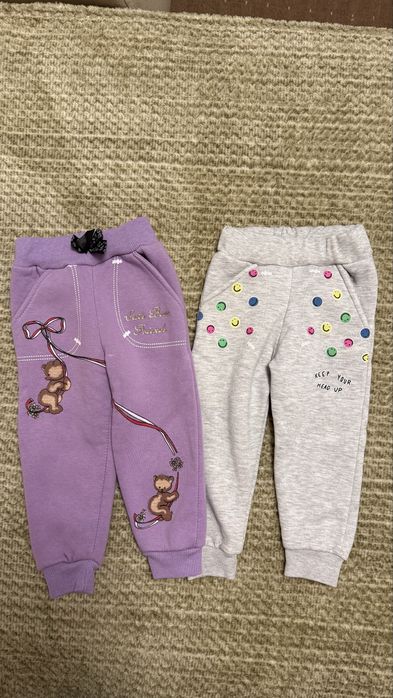 Пакет речей 86р., можно окремо, штани на флісі, боді, кофта