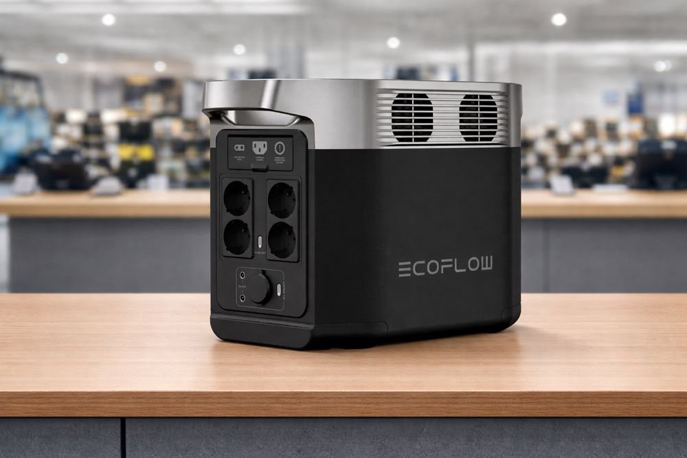 Зарядна станція ЕсoFlow DELTA 2, 1800  Вт, 1024 Wh