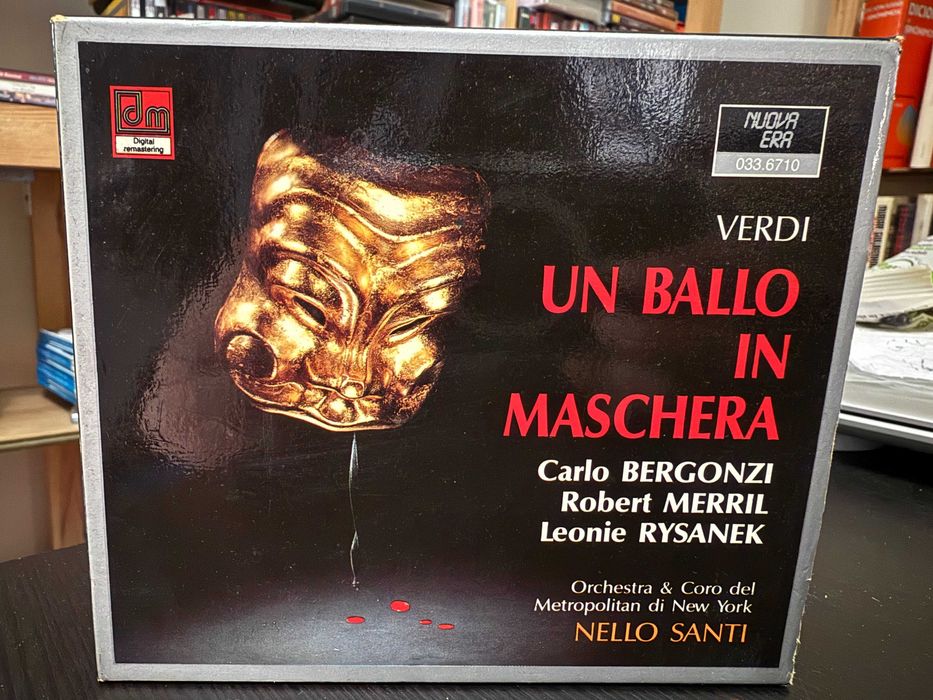 Verdi – Un Ballo In Maschera – Bergonzi, Rysanek, Merril – Nello Santi