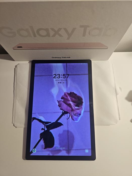 Tablet Samsung Galaxy Tab A8 - Cor Rosa (Pink Gold)