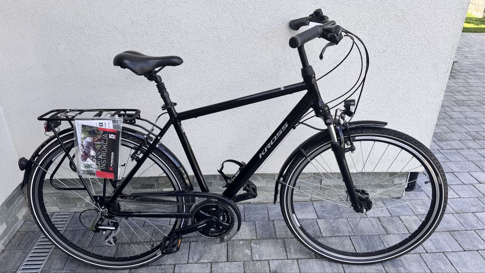 Gwarancja Super stan! Kross Trans 3.0 rama Alu 21”  kola 28”