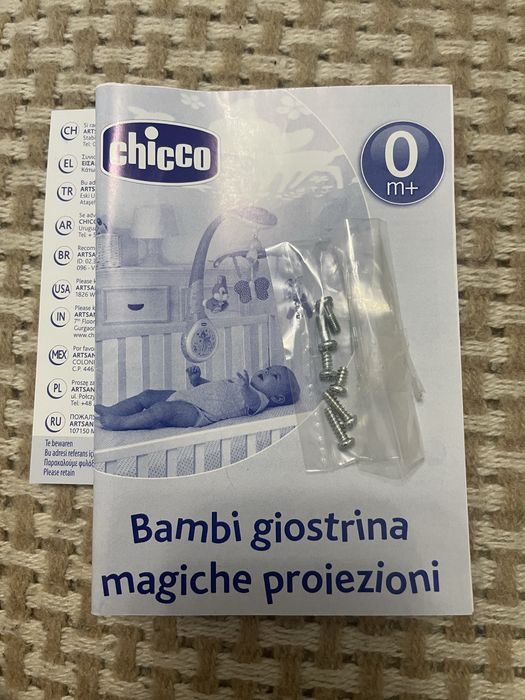Chicco Мобіль-проєктор "Bambi" на ліжечко