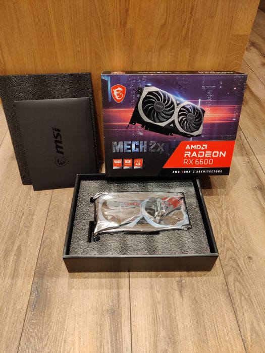 karta graficzna AMD 6600Mech 2X  8GB