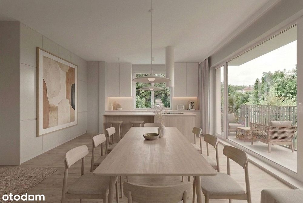 Mieszkanie 160 m² jak dom z prywatnym ogrodem na Mokotowie