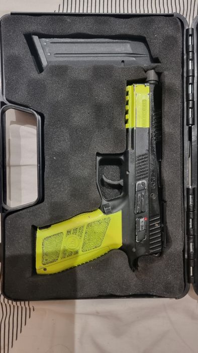 Airsoft ASG CZ p09 gbbr para HPA
