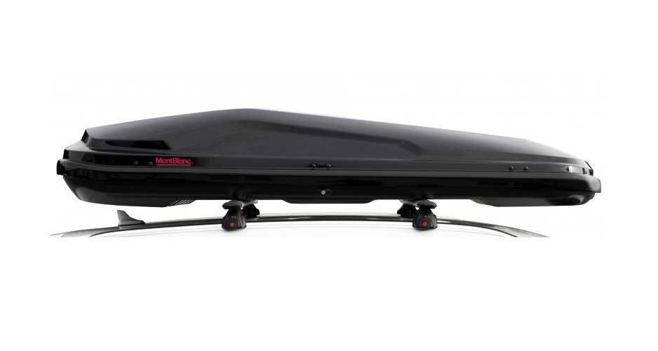 Aerodynamiczny Box dachowy Mont Blanc Altitude 350 czarny metalik