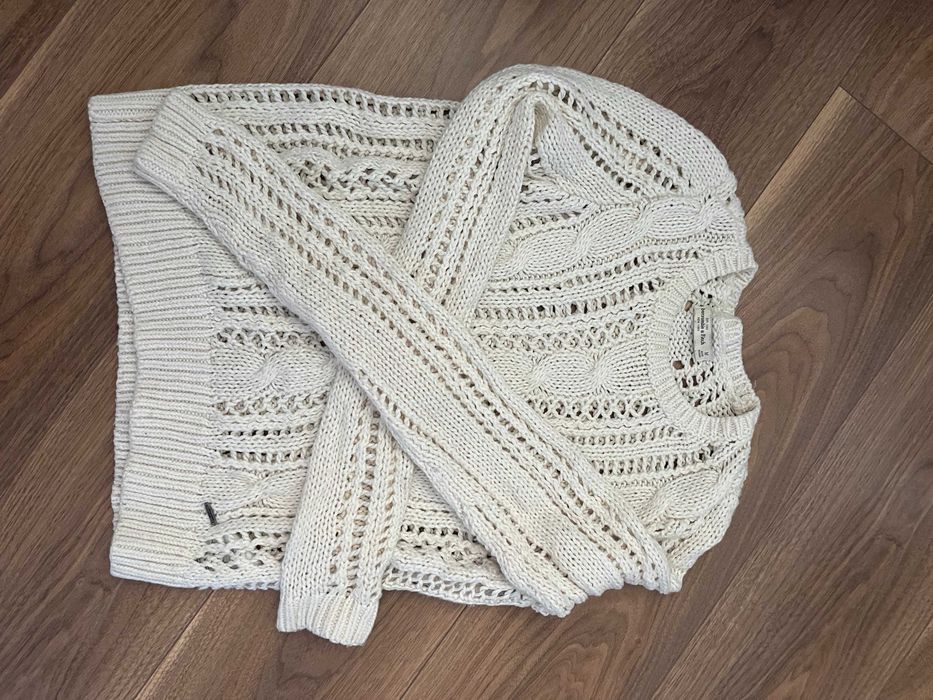 Ażurowy sweterek Abercrombie & Fitch