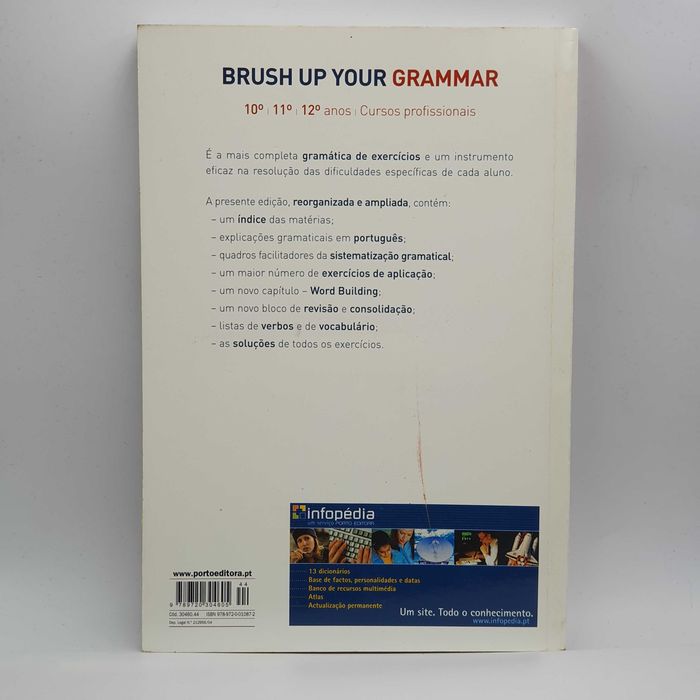 Livro Ref-PA4 - Manuela Sottomayor - Brush Up Your Grammar