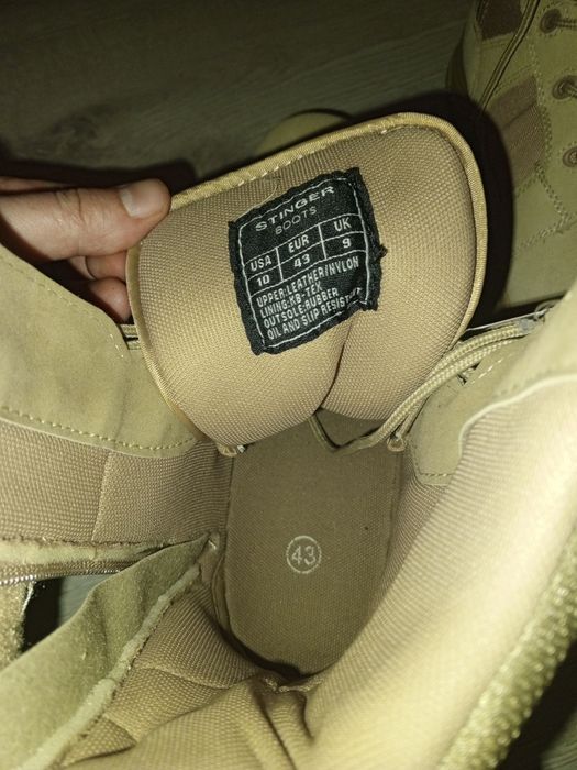 Тактичні черевики Texar Stinger boots